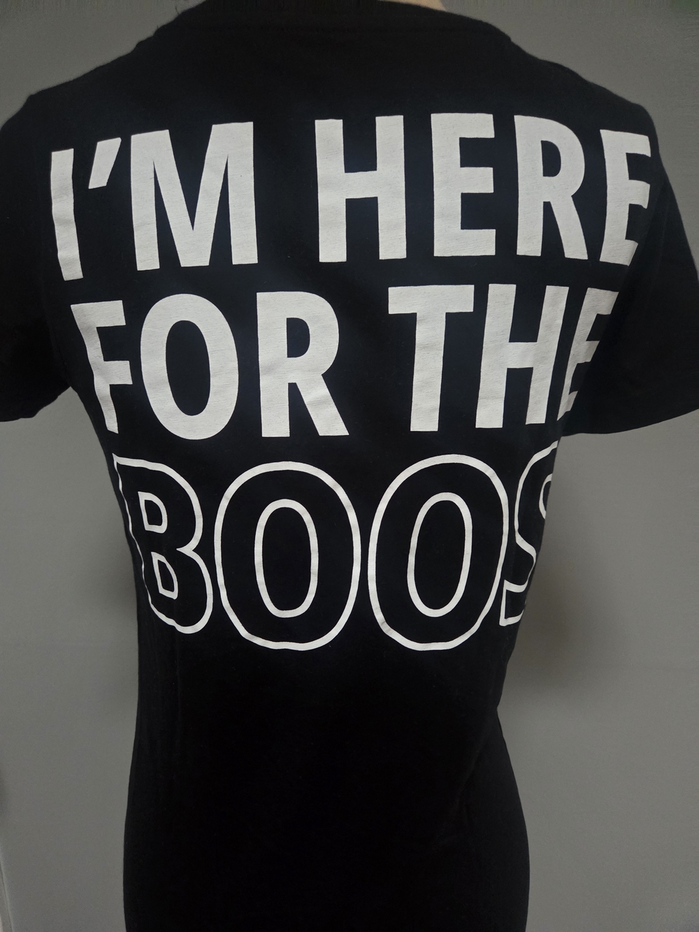 Bacardi Black Cotton Tee Super Cute & Humorous for Halloween or Party Nights Out
